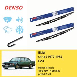 Wycieraczki przód do BMW seria 7 E23 (1977-1987) Denso Classic 