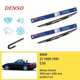Wycieraczki przód do BMW Z1 E30 (1989-1991) Denso Classic 