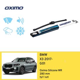 Wycieraczka na tył do BMW X3 G01 (2017-) Oximo Silicone WR 