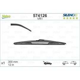 Wycieraczki VALEO Silencio Rear do Chevrolet Tahoe 3 GMT900 pinch tab wiper arm (2007-2014) 300 mm 
