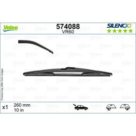 Wycieraczki VALEO Silencio Rear do Renault Captur 2 JB, JE (2019-) 260 mm 