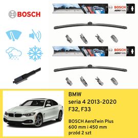 Wycieraczki przód do BMW seria 4 F32, F33 (2013-2020) BOSCH AeroTwin Plus 
