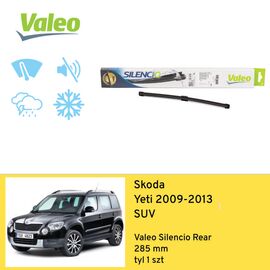 Wycieraczka na tył do Skoda Yeti SUV (2009-2013) Valeo Silencio Rear 