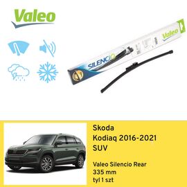 Wycieraczka na tył do Skoda Kodiaq SUV (2016-2021) Valeo Silencio Rear 
