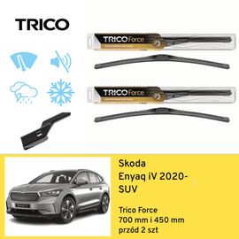 Wycieraczki przód do Skoda Enyaq iV SUV (2020-) Trico Force 