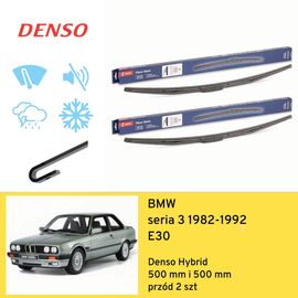 Wycieraczki przód do BMW seria 3 E30 (1982-1992) Denso Hybrid 