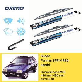 Wycieraczki OXIMO Silicone Edition WUS do Skoda Forman Combi wagon (1991-1995) 450 mm i 450 mm 