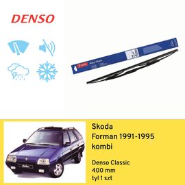 Wycieraczka na tył do Skoda Forman kombi (1991-1995) Denso Classic 
