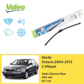 Wycieraczka na tył do Skoda Octavia 2 liftback (2004-2013) Valeo Silencio Rear 