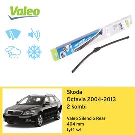 Wycieraczka na tył do Skoda Octavia 2 kombi (2004-2013) Valeo Silencio Rear 