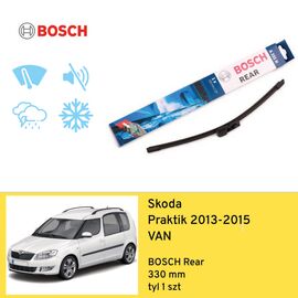Wycieraczki BOSCH Rear do Skoda Roomster 5J 05.2013-05.2015 new rear wiper (2013-2015) 330 mm 