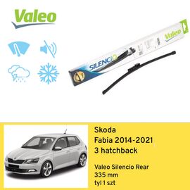 Wycieraczka na tył do Skoda Fabia 3 hatchback (2014-2021) Valeo Silencio Rear 
