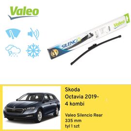 Wycieraczka na tył do Skoda Octavia 4 kombi (2019-) Valeo Silencio Rear 