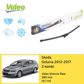 Wycieraczka na tył do Skoda Octavia 3 kombi (2012-2017) Valeo Silencio Rear 