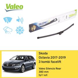 Wycieraczka na tył do Skoda Octavia 3 kombi facelift (2017-2019) Valeo Silencio Rear 